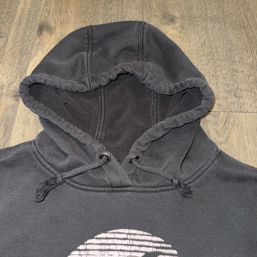 VTG Carhartt Hoodie Men M-L Rain Defender Faded Distressed Sweatshirt Y2K Grunge - Picture 7 of 15